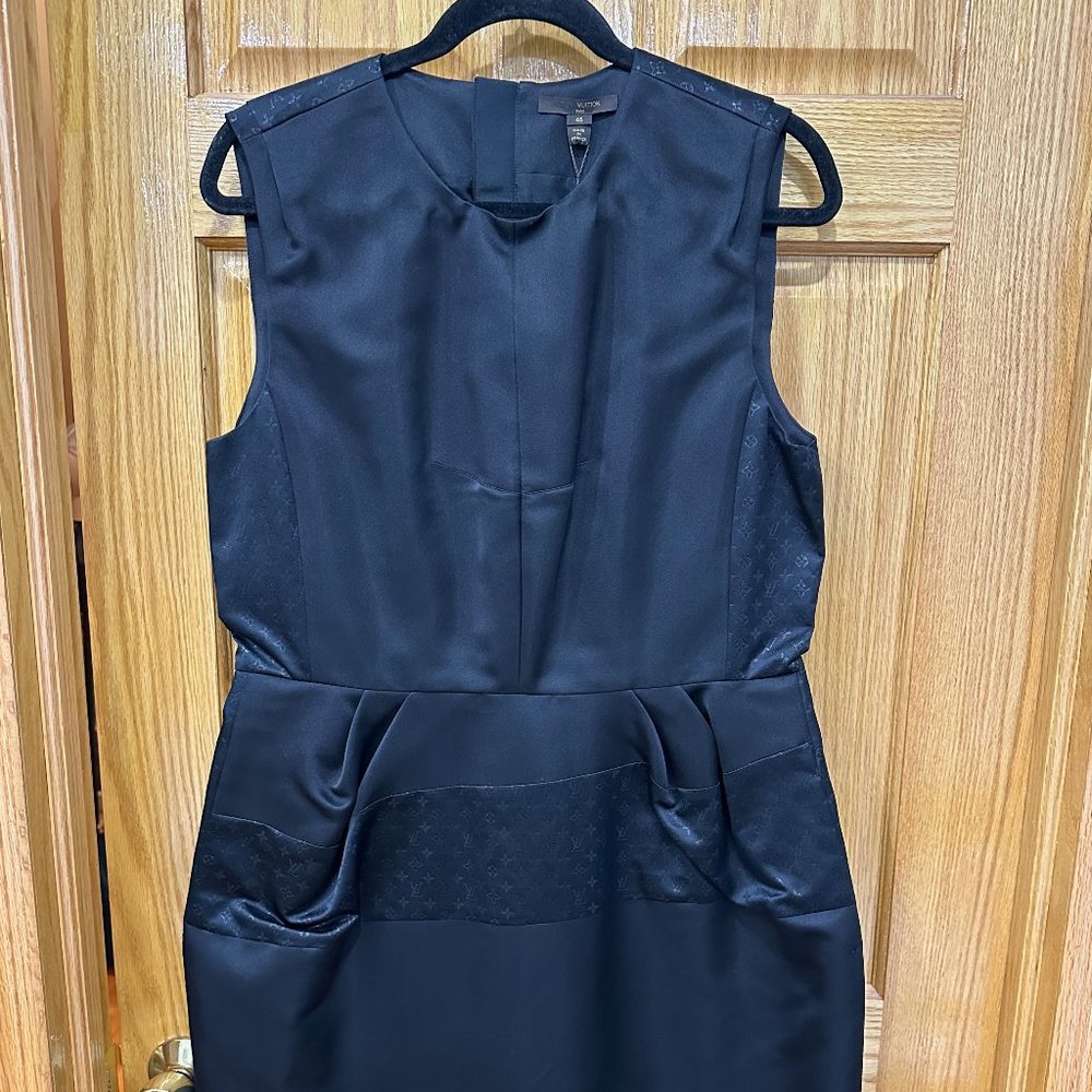 Louis Vuitton Monogram Black Dress